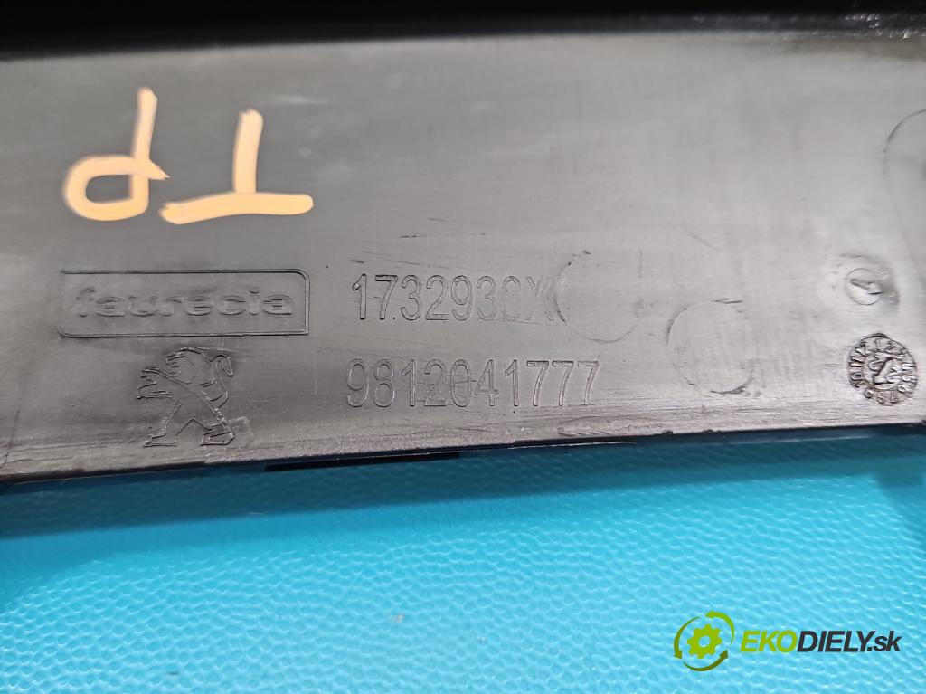 Peugeot 3008 II 2016-2023 1.5 hdi 131 HP automatic 96 kW 1499 cm3 5- blenda mriežka: nárazník pravé 9812041777