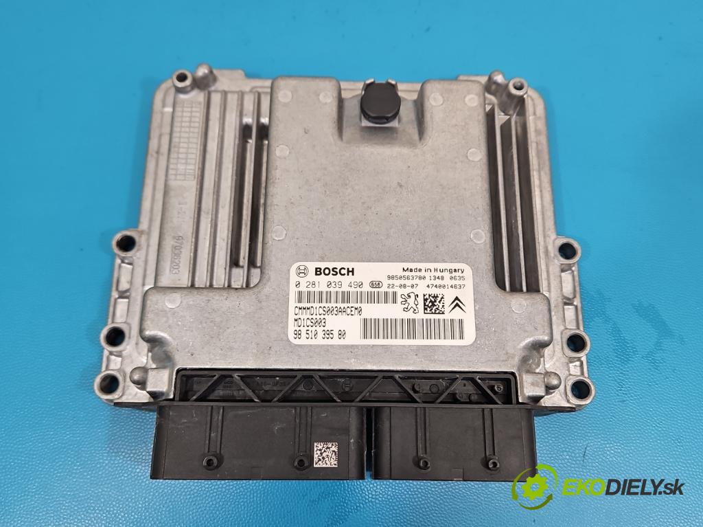 Peugeot 3008 II 2016-2023 1.5 hdi 131 HP automatic 96 kW 1499 cm3 5- riadiaca jednotka motora 0281039490