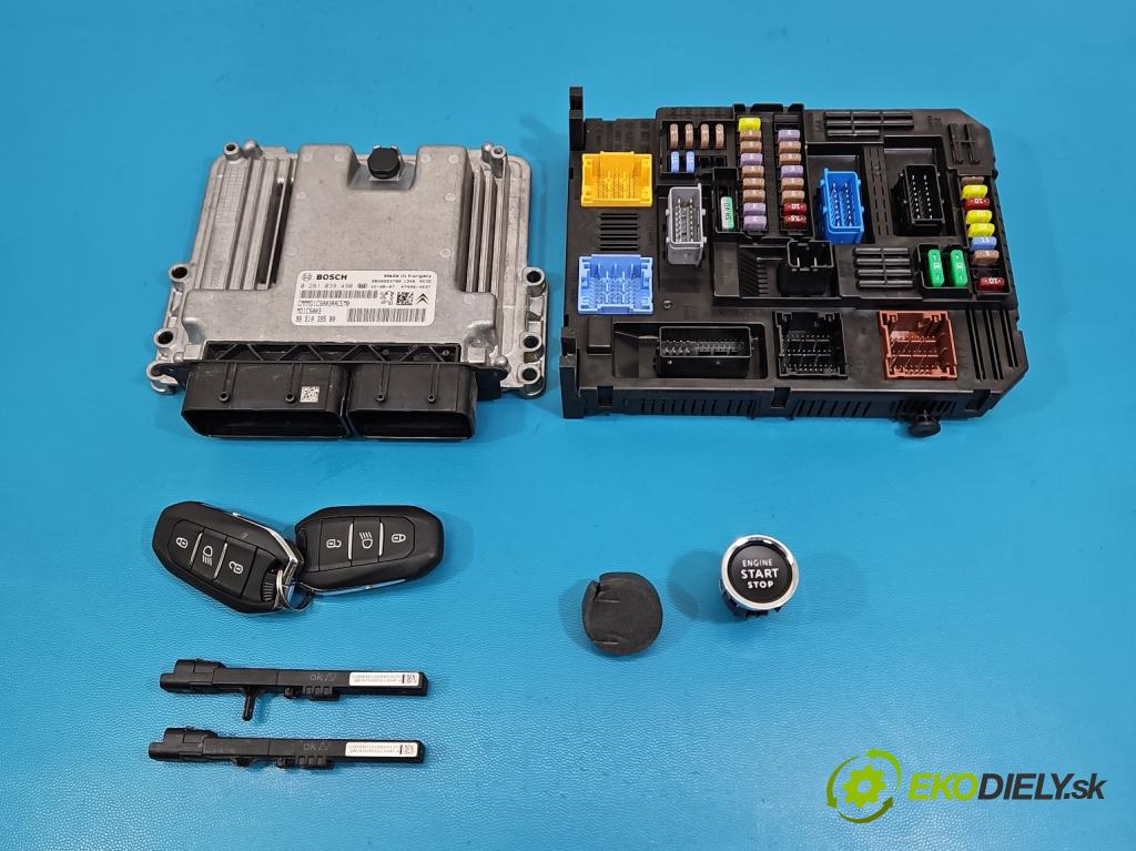 Peugeot 3008 II 2016-2023 1.5 hdi 131 HP automatic 96 kW 1499 cm3 5- riadiaca jednotka motora 0281039490