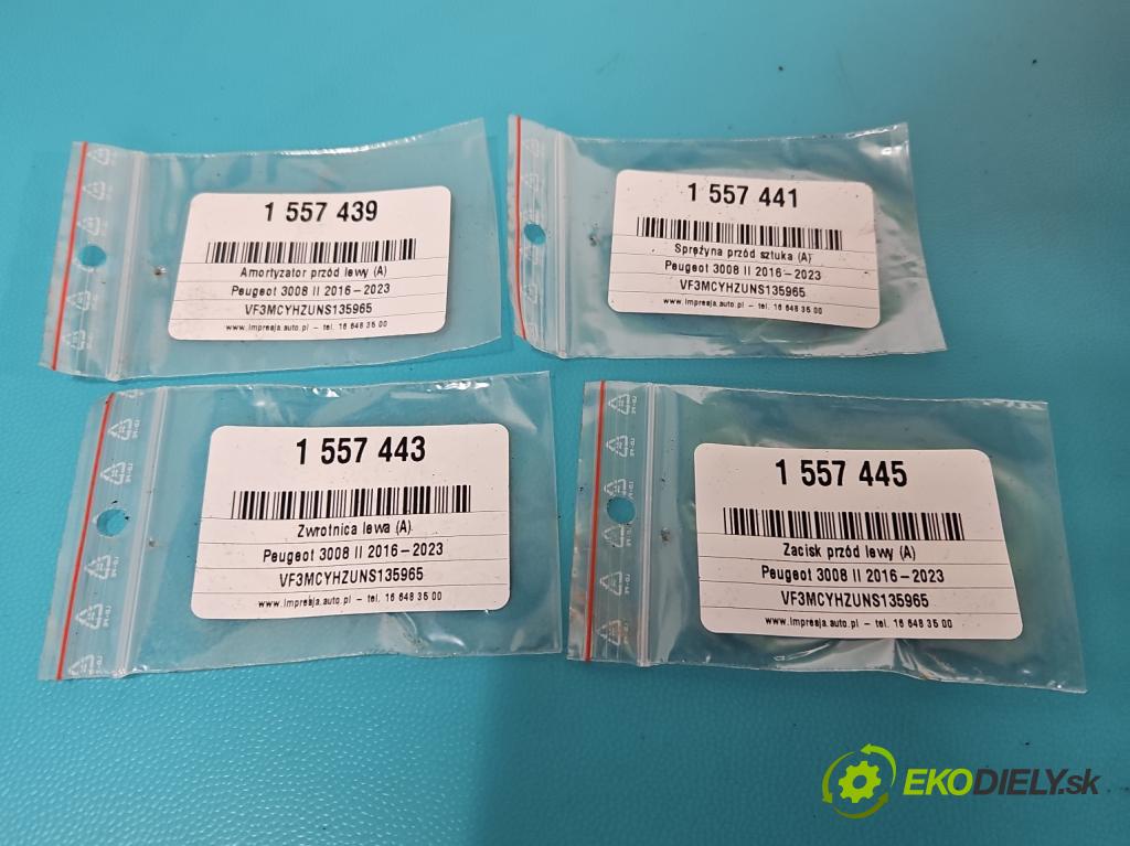 Peugeot 3008 II 2016-2023 1.5 hdi 131 HP automatic 96 kW 1499 cm3 5- pružina predné