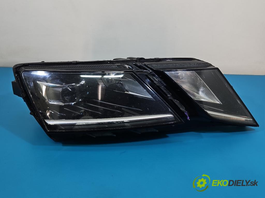Skoda Octavia III 2013- 2.0 TSI DKZA: 190 HP automatic 140 kW 1984 cm3 5- Reflektor: pravý 5E1941016D (Svetlo predné pravé)