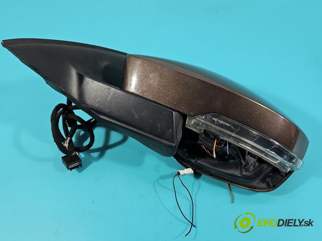 Skoda Octavia III 2013- 2.0 TSI 190 HP automatic 140 kW 1984 cm3 5- zrkadlo ľavé  (Kľučka dverí ostatné)