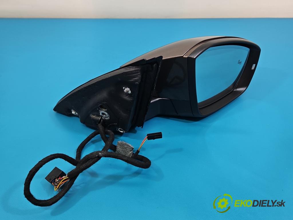 Skoda Octavia III 2013- 2.0 TSI 190 HP automatic 140 kW 1984 cm3 5- zrkadlo pravé  (Kľučka dverí ostatné)