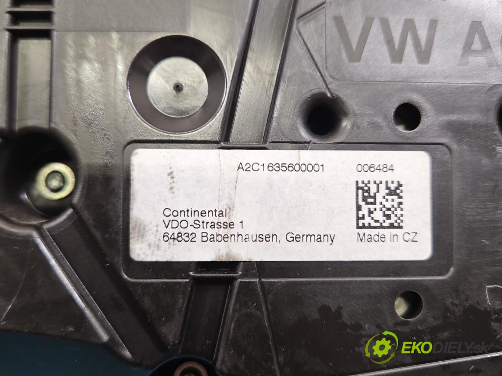 Skoda Octavia III 2013- 2.0 TSI 190 HP automatic 140 kW 1984 cm3 5- prístrojovka/ budíky 5E0920750F (Prístrojová doska)