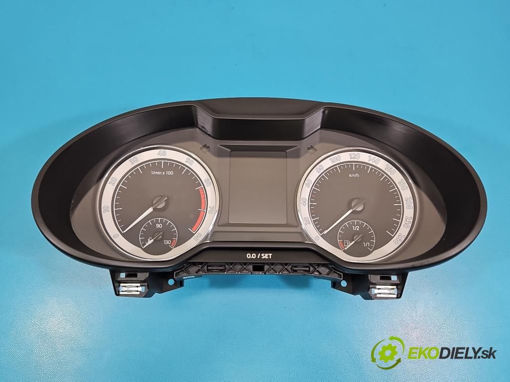 Skoda Octavia III 2013- 2.0 TSI 190 HP automatic 140 kW 1984 cm3 5- prístrojovka/ budíky 5E0920750F (Prístrojová doska)