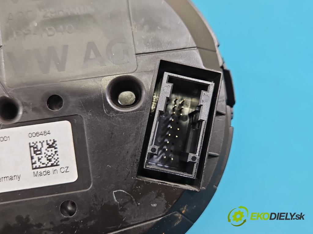 Skoda Octavia III 2013- 2.0 TSI 190 HP automatic 140 kW 1984 cm3 5- prístrojovka/ budíky 5E0920750F (Prístrojová doska)