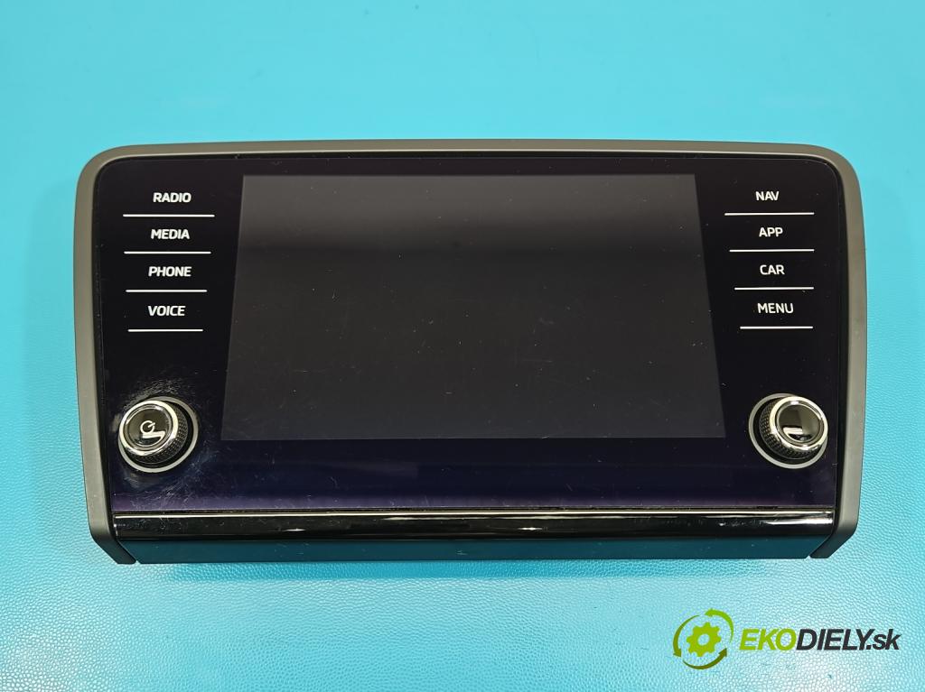 Skoda Octavia III 2013- 2.0 TSI 190 HP automatic 140 kW 1984 cm3 5- Radio originál A2C1893790001