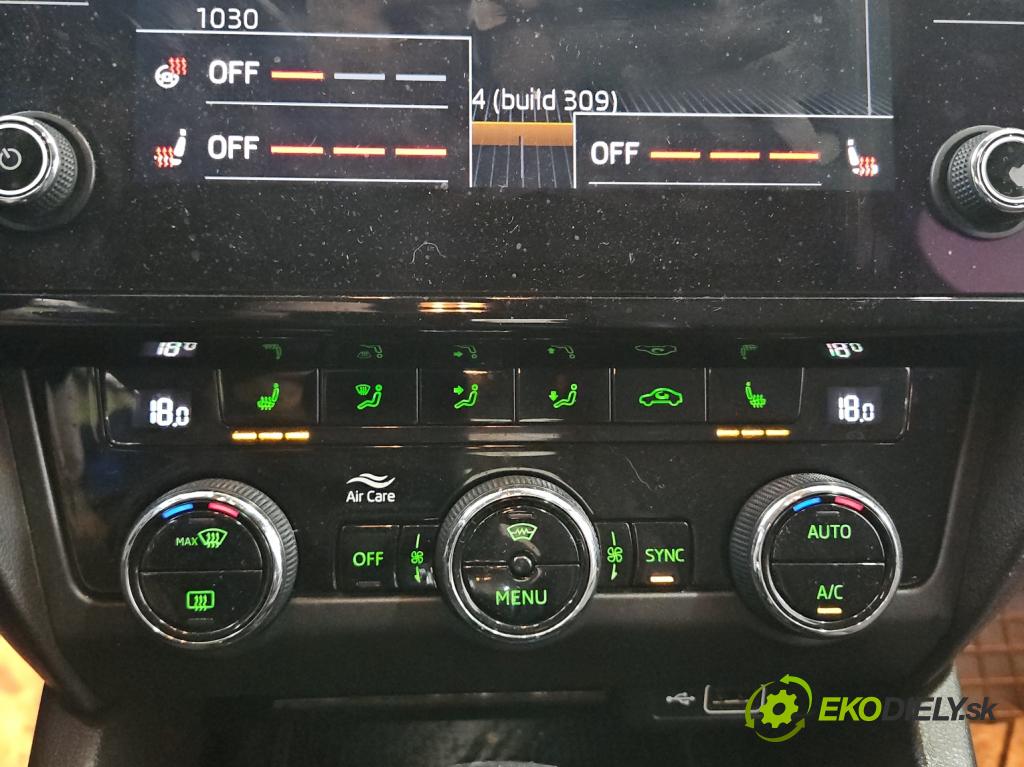 Skoda Octavia III 2013- 2.0 TSI 190 HP automatic 140 kW 1984 cm3 5- panel kúrenia 5E0907044AS