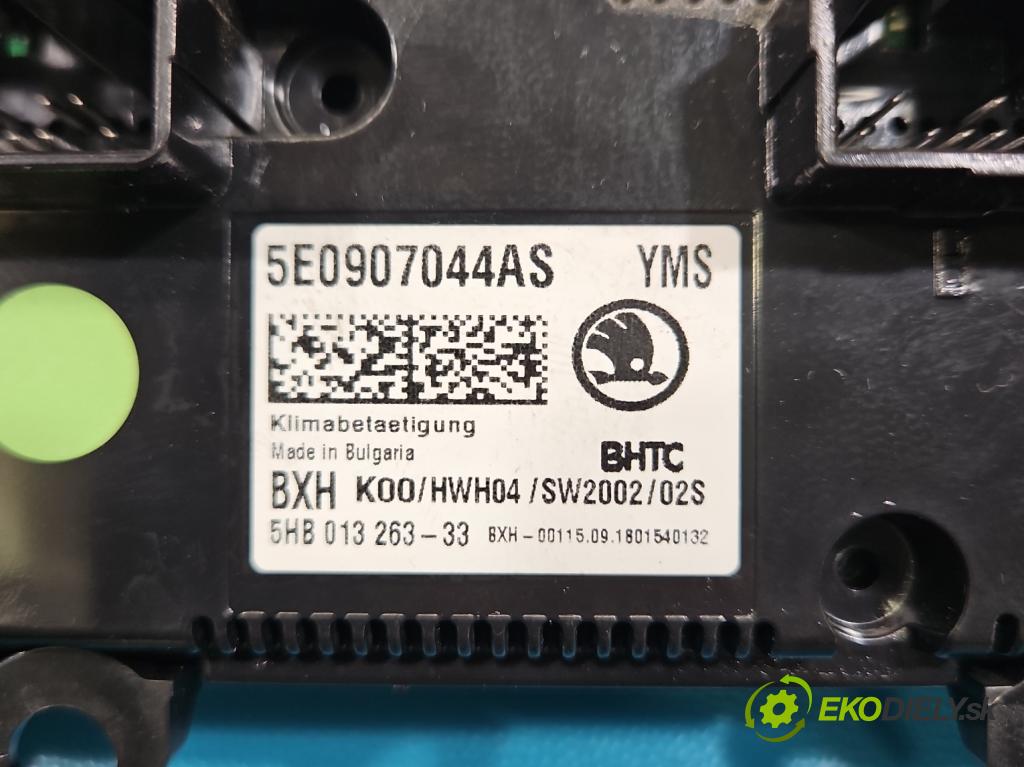 Skoda Octavia III 2013- 2.0 TSI 190 HP automatic 140 kW 1984 cm3 5- panel kúrenia 5E0907044AS