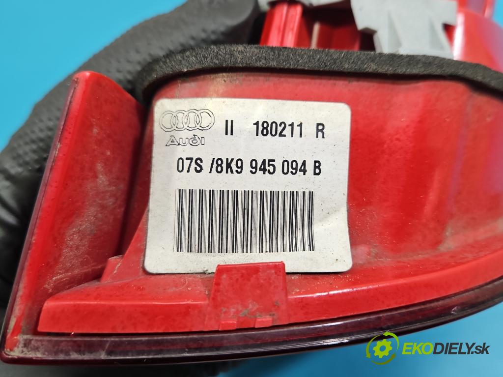Audi A4 B8 2007-2015 2.0 tdi 143 HP manual 105 kW 1968 cm3 5- svetlo / reflektor zadné pravé 8K9945094B (Kľučka dverí ostatné)