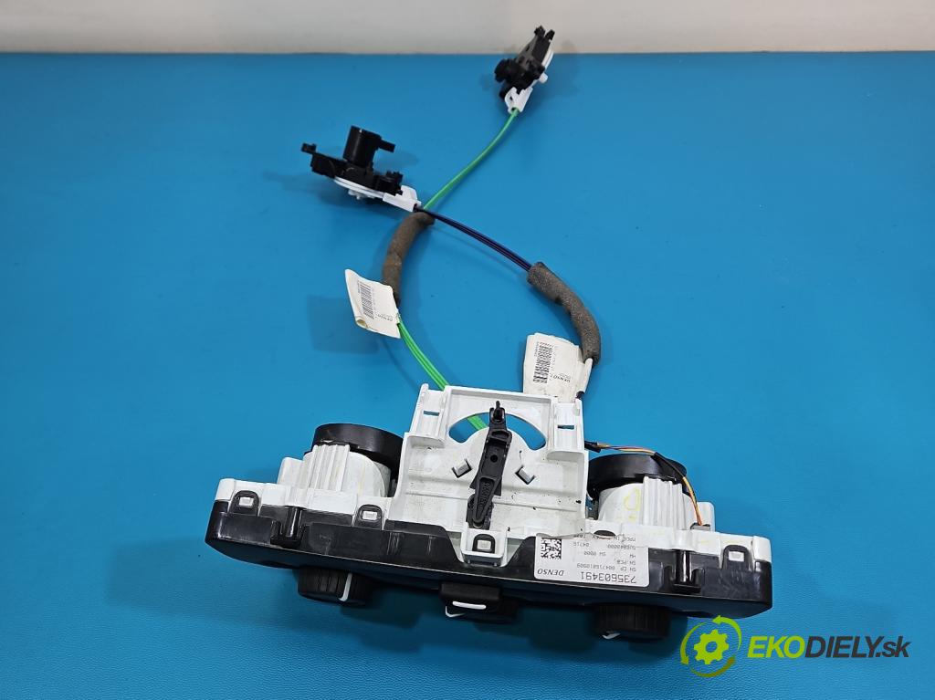 Fiat Tipo II 2015- 1.4 16V 95 hp manual 70 kW 1368 cm3 4- palubní deska panel topení 735603491