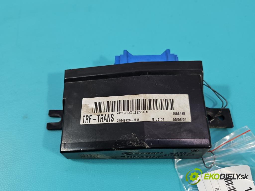 Renault Master II 1998-2010 2.8 td 114 hp manual 84 kW 2799 cm3 5- řídící jednotka 7700312251G