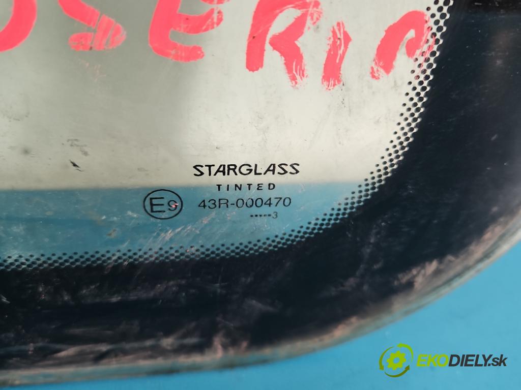 Renault Master II 1998-2010 2.8 td 114 HP manual 84 kW 2799 cm3 5- sklo zadné ľavé