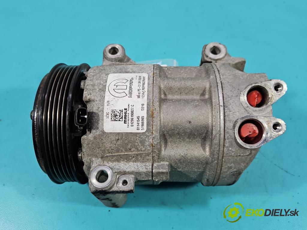Fiat Tipo II 2015- 1.4 16V 95 hp manual 70 kW 1368 cm3 4- Kompresor: klíma 51986965 (Kompresor klimatizace)