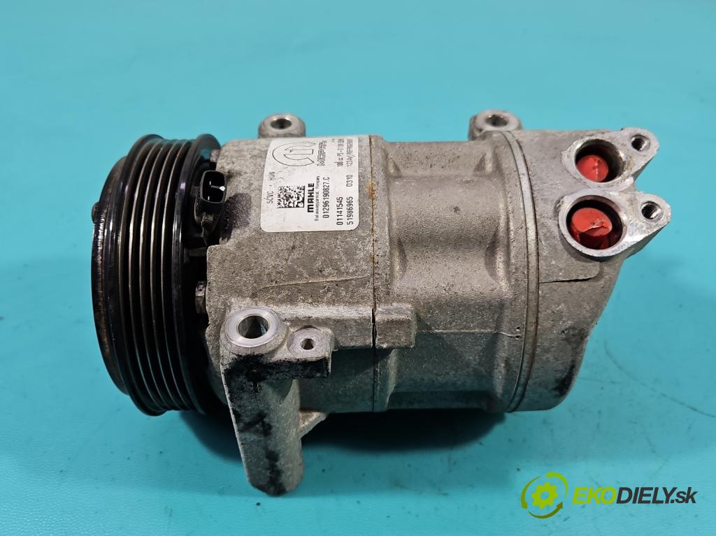 Fiat Tipo II 2015- 1.4 16V 95 hp manual 70 kW 1368 cm3 4- Kompresor: klíma 51986965 (Kompresor klimatizace)