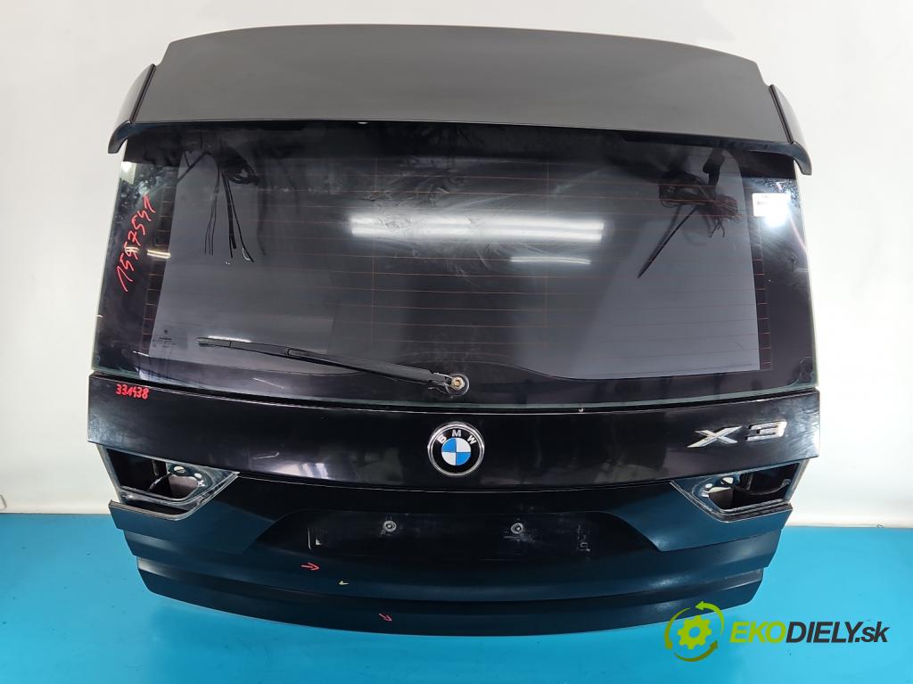 Bmw X3 E83 2003-2010 2.0d 177 HP manual 130 kW 1995 cm3 5- zadna kufor  (Kapota zadná (kufor))