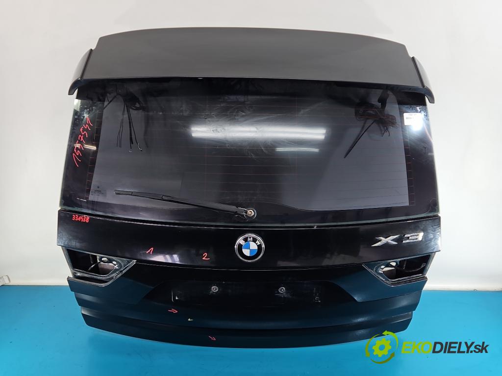 Bmw X3 E83 2003-2010 2.0d 177 HP manual 130 kW 1995 cm3 5- zadna kufor  (Kapota zadná (kufor))