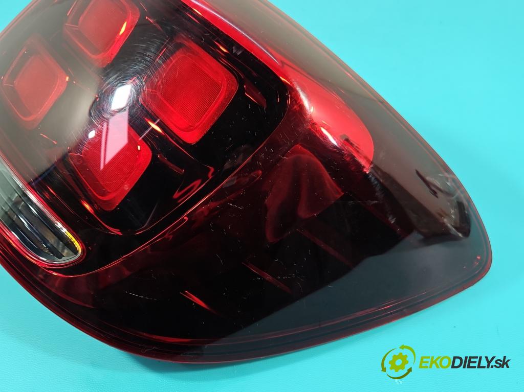 Dacia Sandero II 2012-2020 1.0 12V 73 HP manual 54 kW 999 cm3 5- svetlo / reflektor zadné pravé 265506147R (Kľučka dverí ostatné)