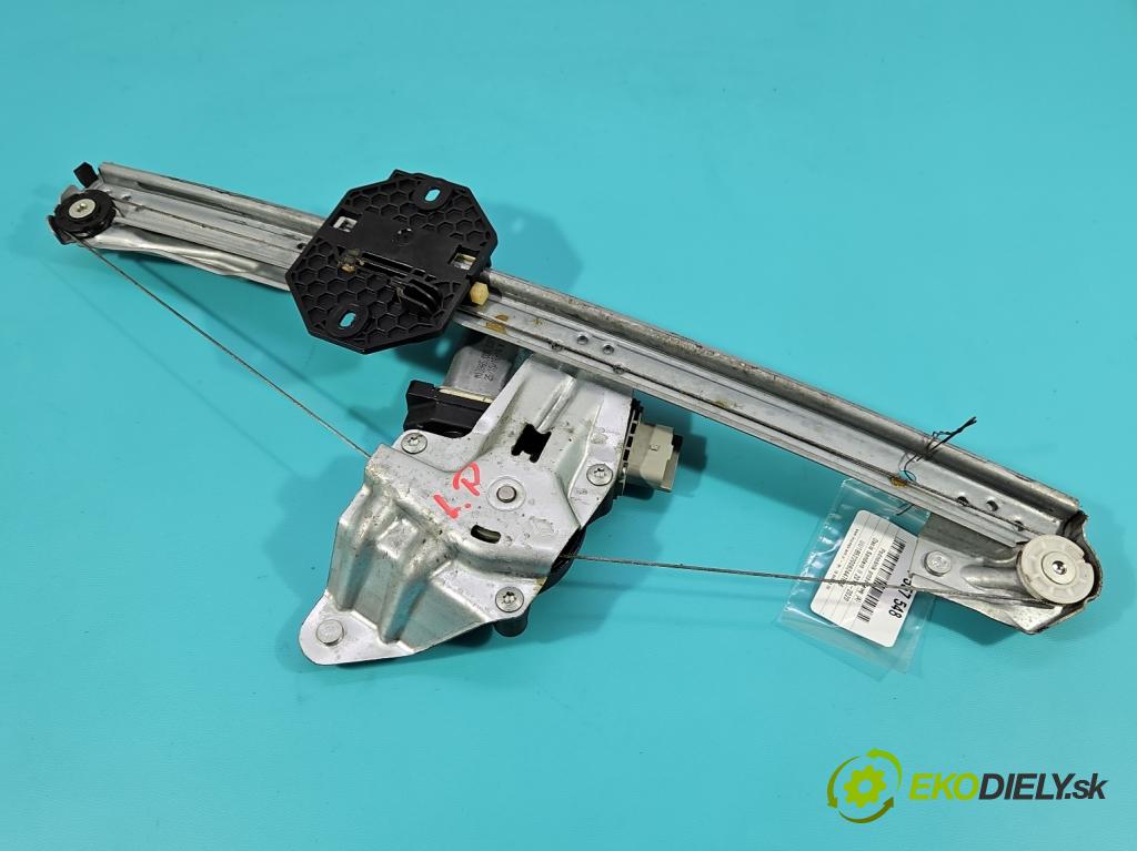 Dacia Sandero II 2012-2020 1.0 12V 73 HP manual 54 kW 999 cm3 5- mechanizmus okna predné ľavý 807211440R