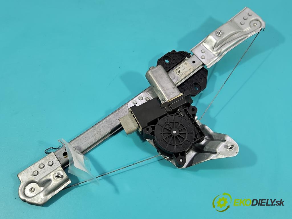 Dacia Sandero II 2012-2020 1.0 12V 73 HP manual 54 kW 999 cm3 5- mechanizmus okna predné ľavý 807211440R