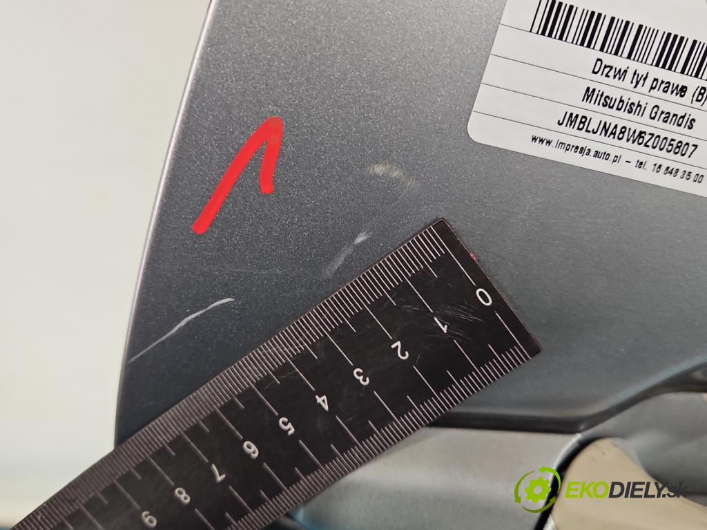Mitsubishi Grandis 2.0 DID 136 HP manual 100 kW 1968 cm3 5- dvere zadné pravé  (Kľučka dverí ostatné)