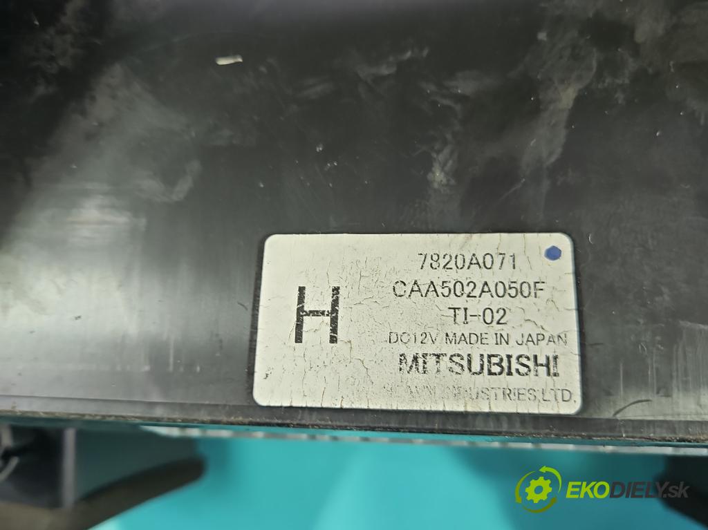 Mitsubishi Grandis 2.0 DID 136 HP manual 100 kW 1968 cm3 5- panel kúrenia 7820A071