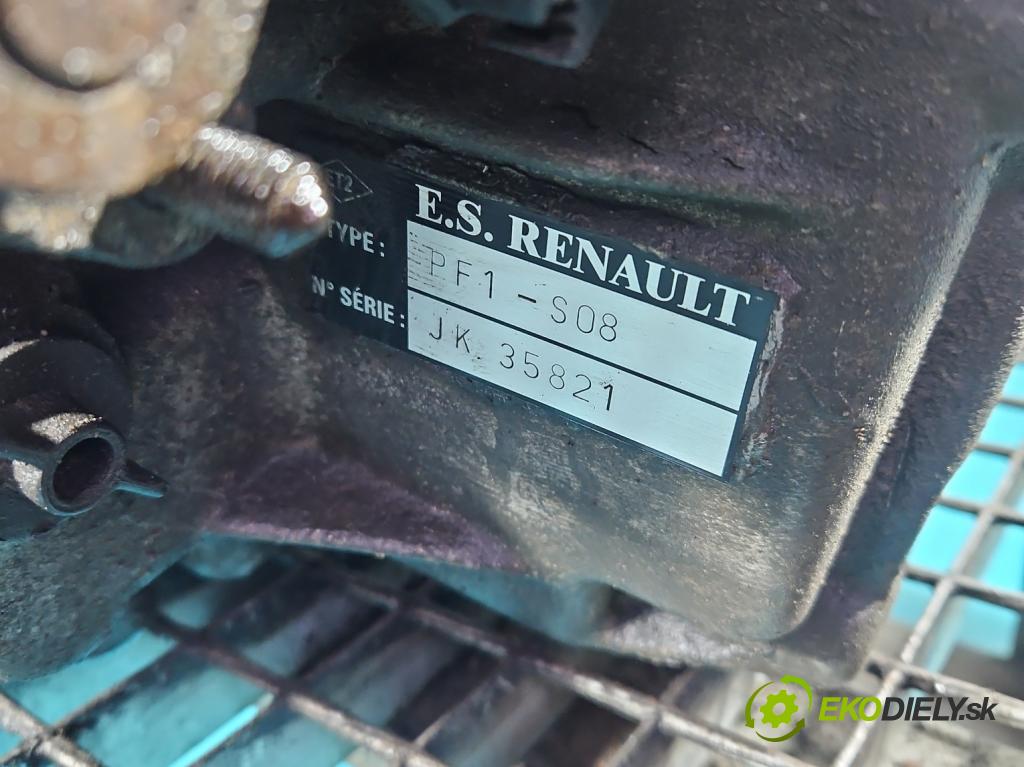 Renault Master II 1998-2010 2.8 td 114 HP manual 84 kW 2799 cm3 5- prevodovka stupeň,rýchlosť manual PF1-S08