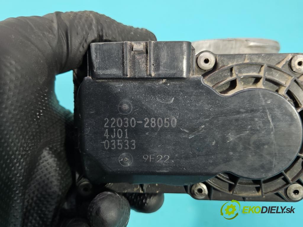 Toyota Avensis II T25 2003-2008 2.0 vvti 147 HP manual 108 kW 1998 cm3 5- klapka 22030-28050 (Škrtiaca klapka)