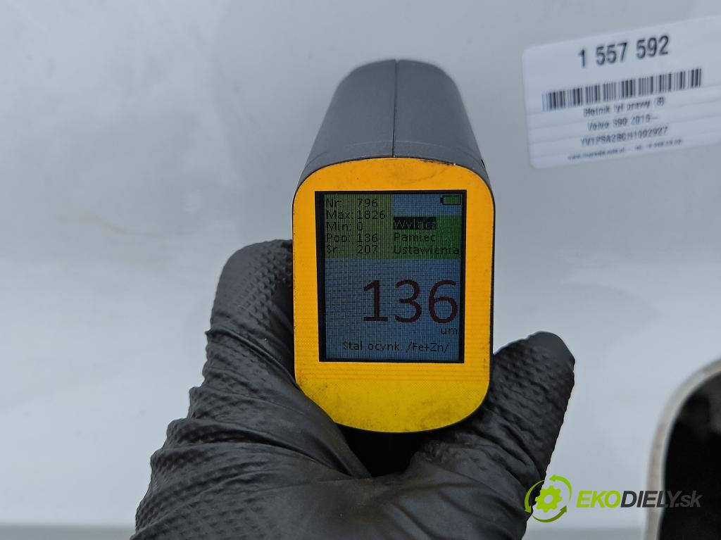 Volvo S90 II 2016- 2.0 T 320KM automatic 235 kW 1969 cm3 4- blatnik zadní pravý