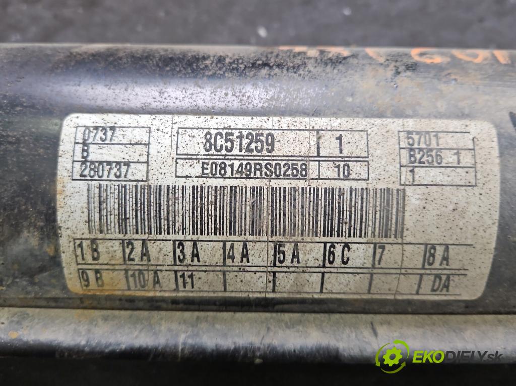 Ford Fiesta Mk6 2002-2008 1.3 8V 69KM manual 51 kW 1299 cm3 5- zadna výstuha  (Výstuha zadná)