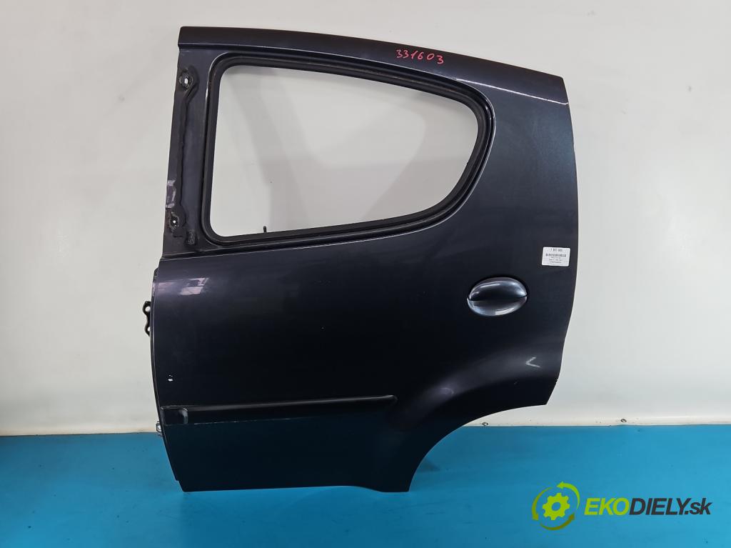 Citroen C1 I 2005-2014 1.0 12V 68 HP automatic 50 kW 998 cm3 5- dvere zadné ľavé  (Kľučka dverí ostatné)