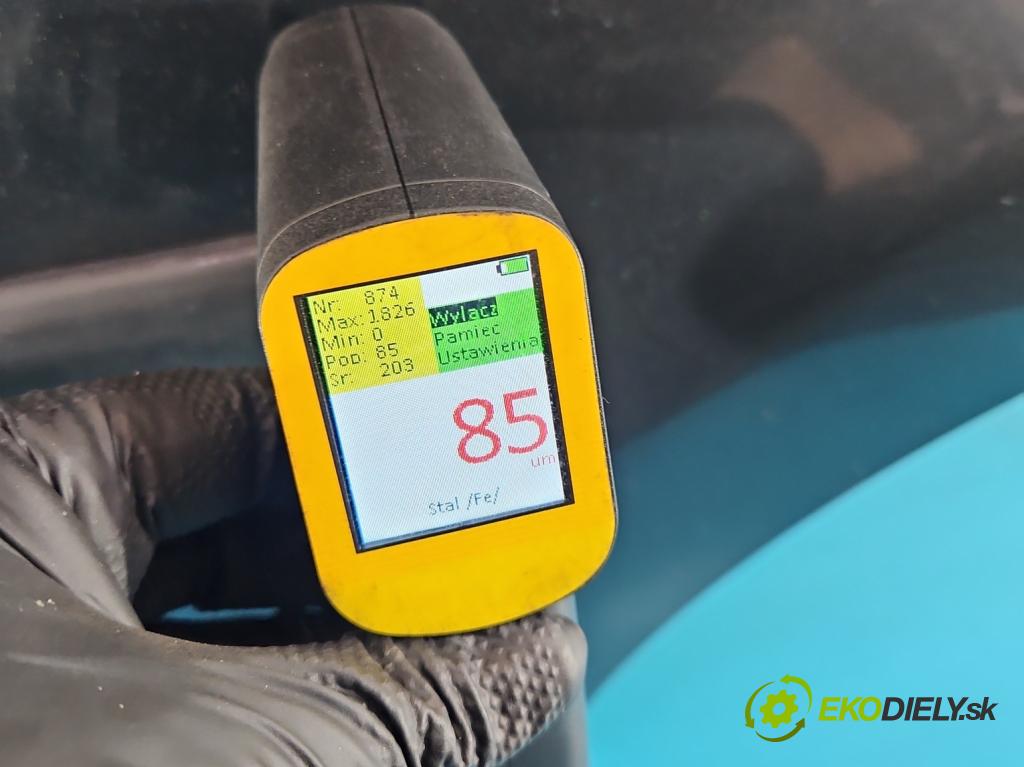 Citroen C1 I 2005-2014 1.0 12V 68 HP automatic 50 kW 998 cm3 5- dvere zadné ľavé  (Kľučka dverí ostatné)