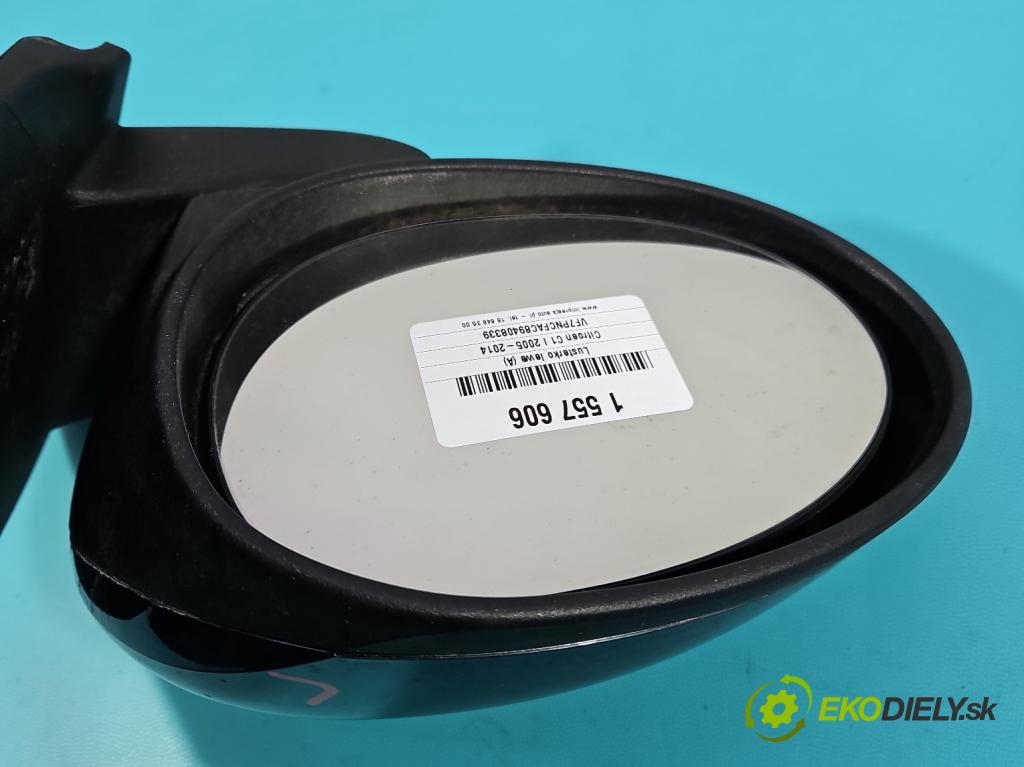 Citroen C1 I 2005-2014 1.0 12V 68 hp automatic 50 kW 998 cm3 5- zpětné zrcátko levé  (Klika dveří ostatní)