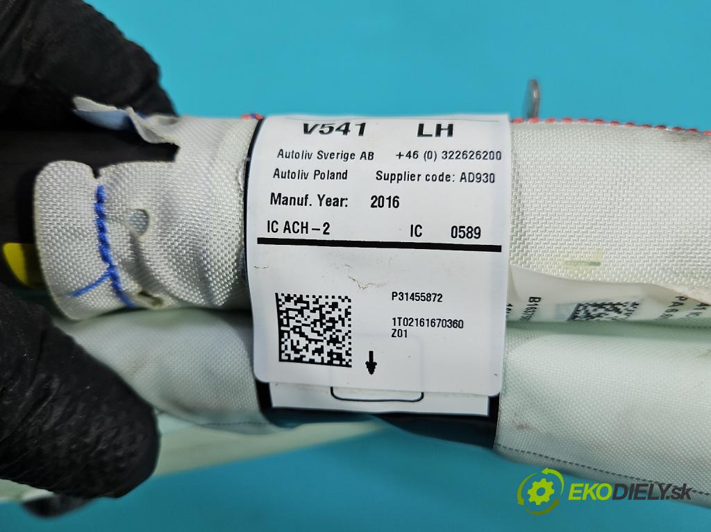 Volvo S90 II 2016- 2.0 T 320KM automatic 235 kW 1969 cm3 4- clona ľavé P31455872