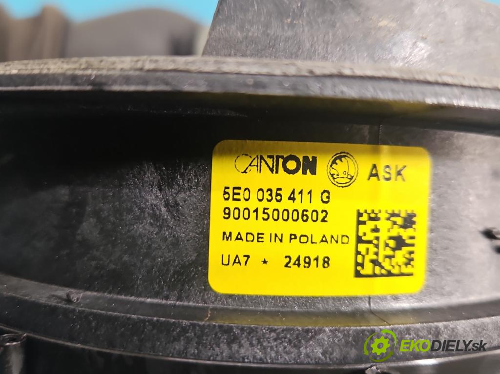 Skoda Octavia III 2013- 2.0 TSI 190 HP automatic 140 kW 1984 cm3 5- Reproduktor 5E0035411G