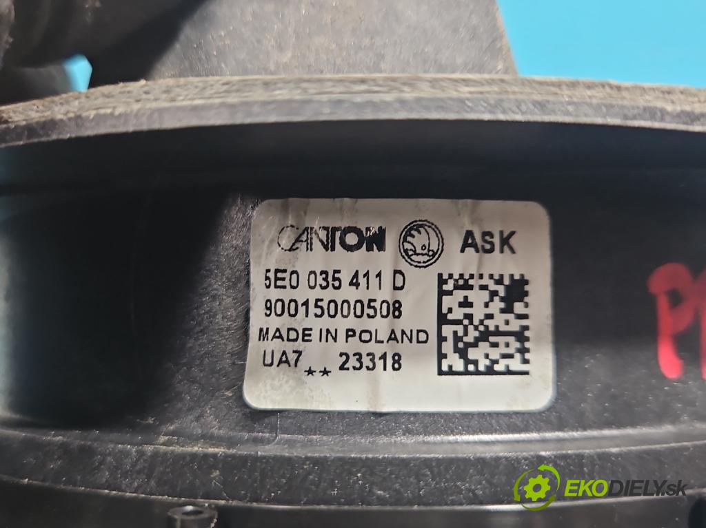 Skoda Octavia III 2013- 2.0 TSI 190 HP automatic 140 kW 1984 cm3 5- Reproduktor 5E0035411D