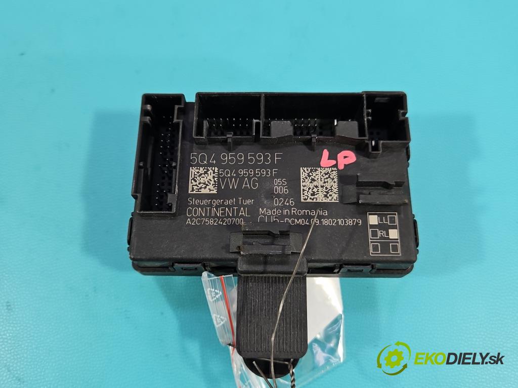 Skoda Octavia III 2013- 2.0 TSI 190 HP automatic 140 kW 1984 cm3 5- riadiaca jednotka ostatné 5Q4959593F