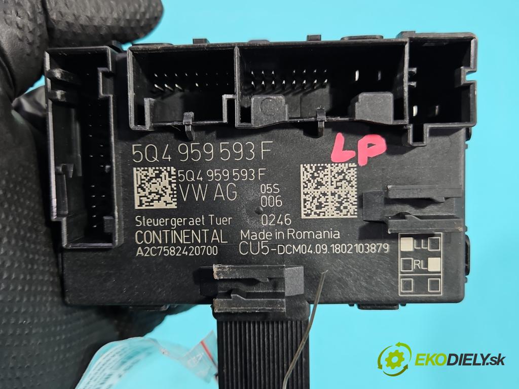 Skoda Octavia III 2013- 2.0 TSI 190 HP automatic 140 kW 1984 cm3 5- riadiaca jednotka ostatné 5Q4959593F