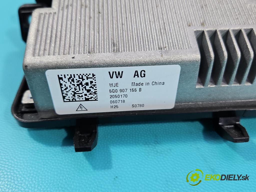 Skoda Octavia III 2013- 2.0 TSI 190 HP automatic 140 kW 1984 cm3 5- střídač: prúd 5Q0907155B