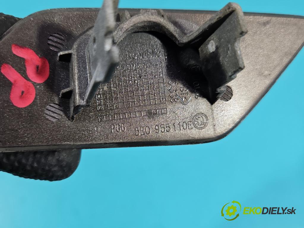 Skoda Octavia III 2013- 2.0 TSI 190 HP automatic 140 kW 1984 cm3 5- blenda ostrekovačov pravé 5E0955110E