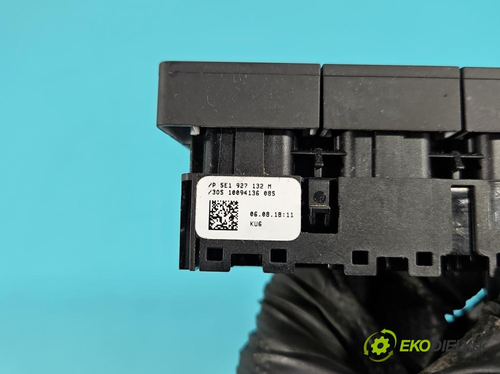 Skoda Octavia III 2013- 2.0 TSI 190 HP automatic 140 kW 1984 cm3 5- prepínač ostatné 5E1927238C