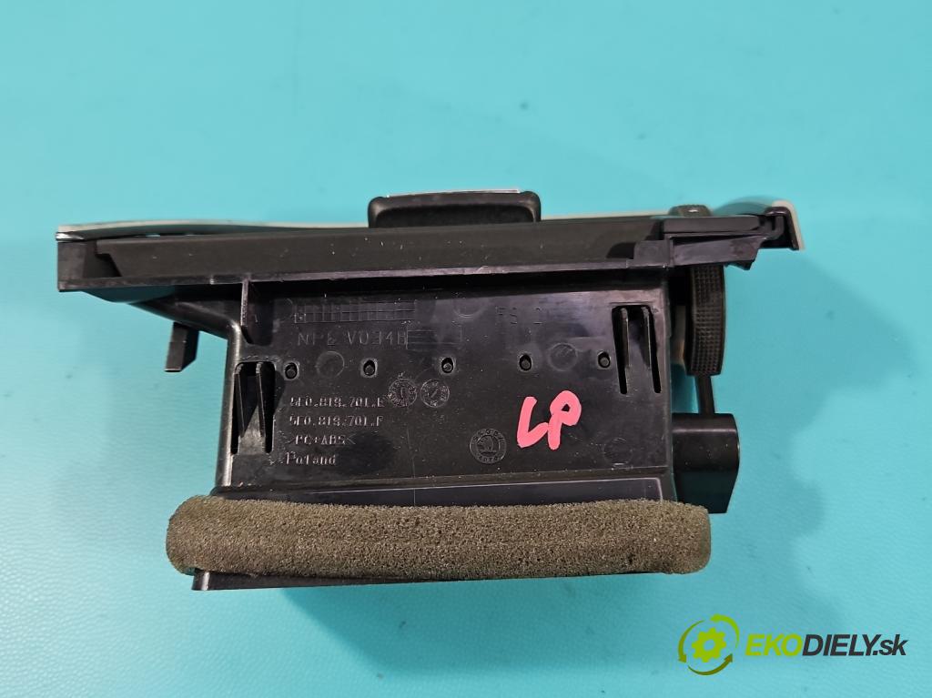 Skoda Octavia III 2013- 2.0 TSI 190 HP automatic 140 kW 1984 cm3 5- Mřížka: kúrenia ostatné 5E0819701E