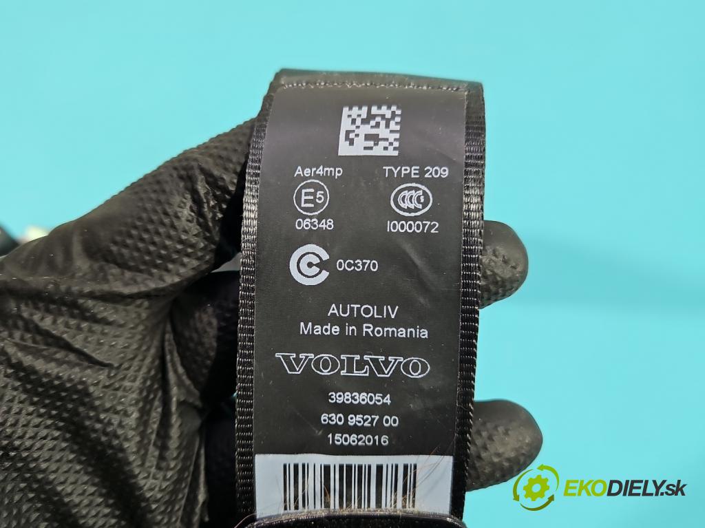 Volvo S90 II 2016- 2.0 T 320KM automatic 235 kW 1969 cm3 4- pas bezpečnosť: zadné stredný 39836054