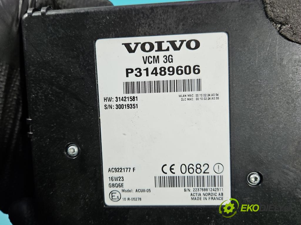 Volvo S90 II 2016- 2.0 T 320KM automatic 235 kW 1969 cm3 4- riadiaca jednotka ostatné 31489606