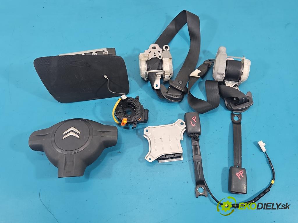 Citroen C1 I 2005-2014 1.0 12V 68 HP automatic 50 kW 998 cm3 5- airbag vzduchové soubor: