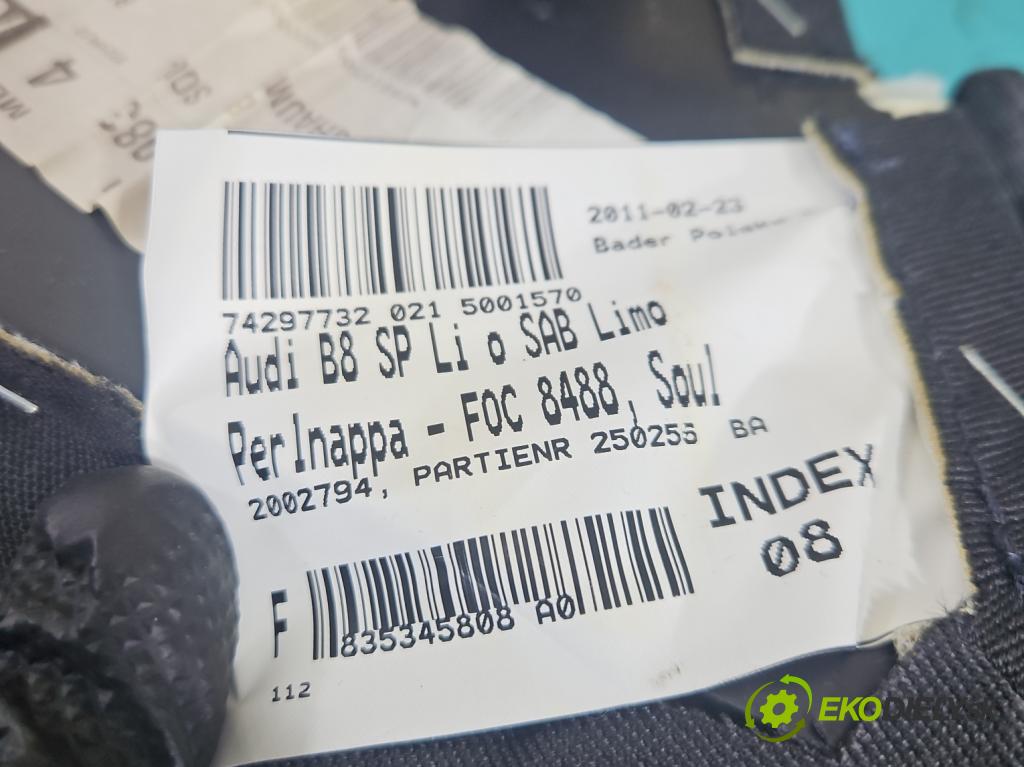 Audi A4 B8 2007-2015 2.0 tdi 143 hp manual 105 kW 1968 cm3 5- sedačke: komplet