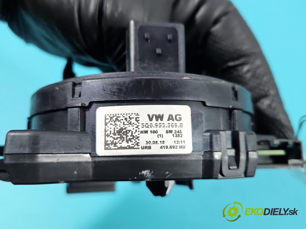 Skoda Octavia III 2013- 2.0 TSI 190 HP automatic 140 kW 1984 cm3 5- Páska: airbag 5Q0953569B (Airbag)