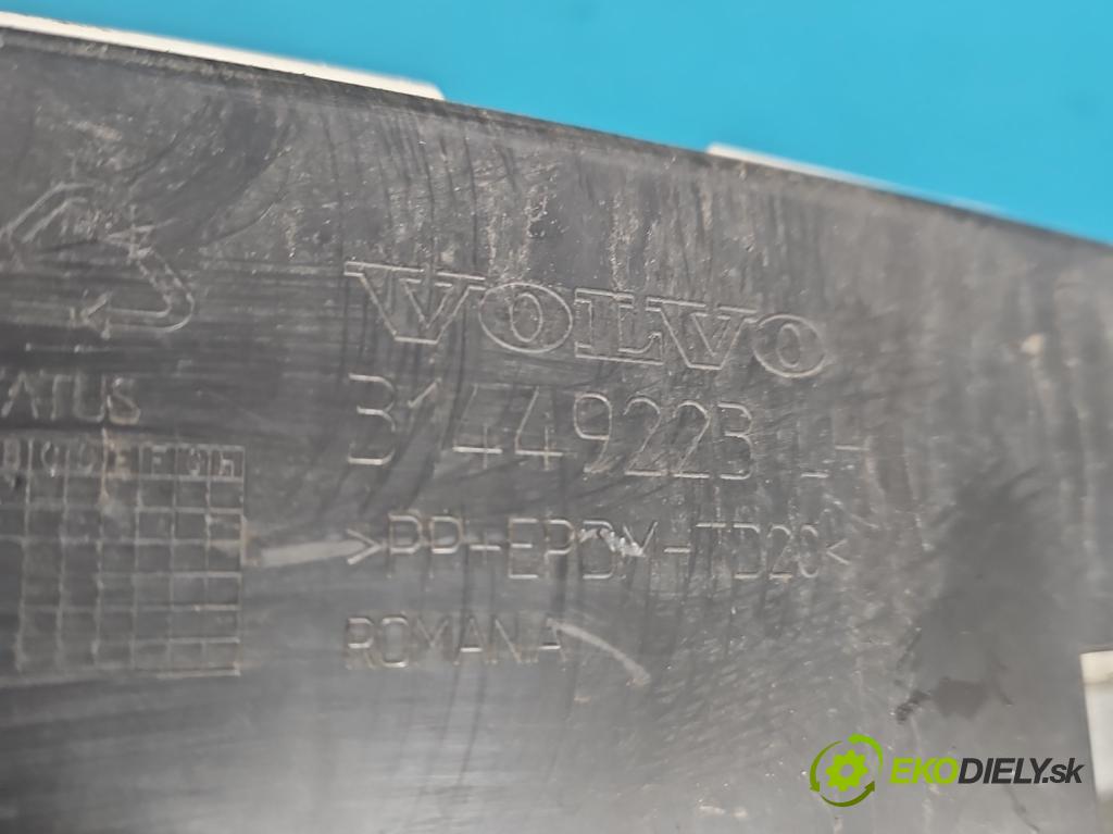 Volvo S90 II 2016- 2.0 T 320KM automatic 235 kW 1969 cm3 4- výztuha nárazníku zadní