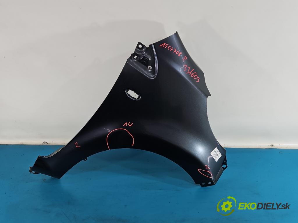 Citroen C1 I 2005-2014 1.0 12V 68 hp automatic 50 kW 998 cm3 5- blatnik přední pravý  (Klika dveří ostatní)