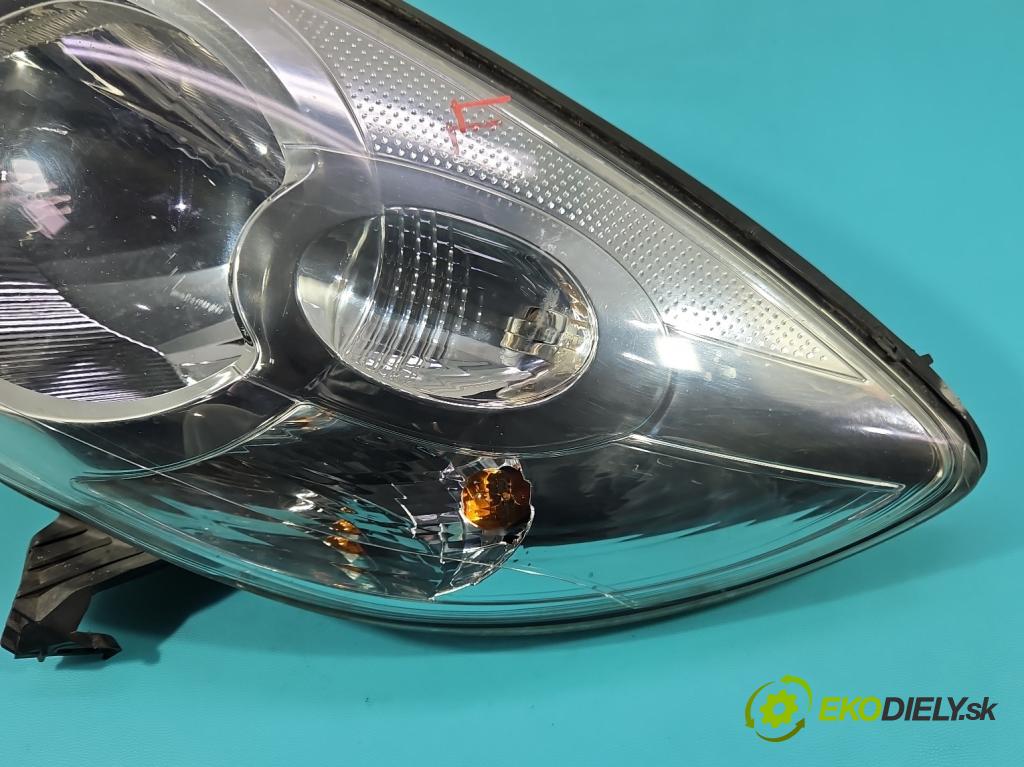 Citroen C1 I 2005-2014 1.0 12V 68 HP automatic 50 kW 998 cm3 5- Reflektor: ľavý 81150-0H090 (Kľučka dverí ostatné)